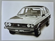 S/W-Pressefoto Volkswagen Passat B1 Sondermodell "LX" vor Facelift ~1977