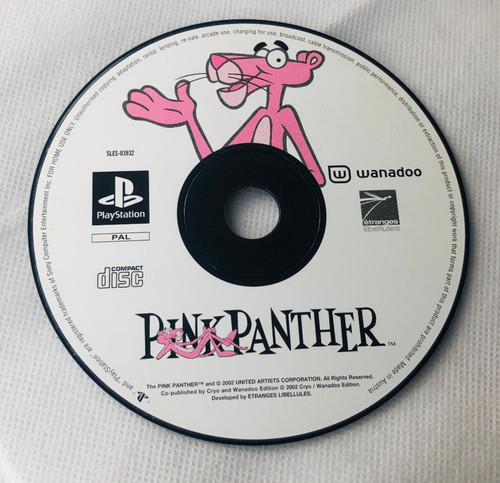 Videospiel pink panther nur - videospiel,