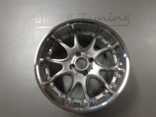 Keskin KT8 Felge 9x16 4x100  Et15 in Silber Frontpoliert Beschädigt  R553