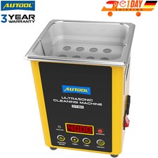 AUTOOL KFZ Ultraschall Reinigungsgerät Ultraschallreiniger Korb Digital 1.6L 60W