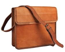 Herren-Reisetasche Vintage Leder Kuriertasche Business Laptop Aktentasche Umh...