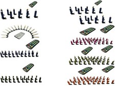 40 Funk LED Christbaum Kerzen