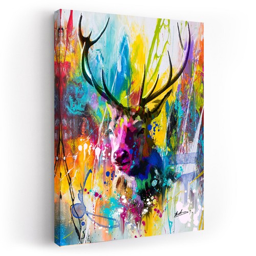 Hirsche tiere abstrakt - hirsche,