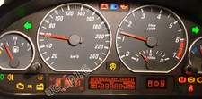 BMW E46, KEIN Tacho, nur Cluster Display Anzeige Anzeigeglas ohne Pixelfehler
