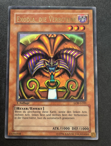 Konami tcg exodia - tcg,