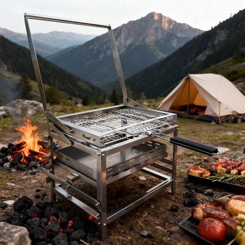 Edelstahl schwenkgrill bbq - schwenkgrill,