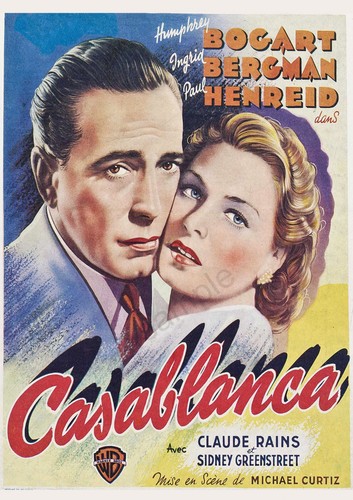 Bogart bergman casablanca - bergman,