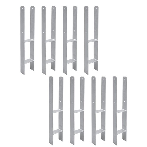 Pfostenanker metall - h-pfostenanker, 8x