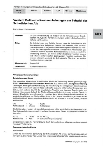 Raabits geographie vorsicht - raabits, "vorsicht