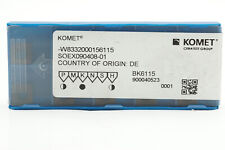 10x KOMET SOEX 090408-01  W8332000156115 BK6115 Wendeschneidplatte  wendeplatten
