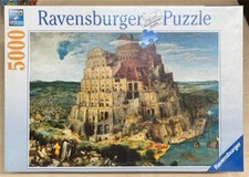 5000 Pieces Jigsaw Puzzle, RAVENSBURGER, "Brueghel - Turmbau zu Babel"