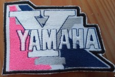 Yamaha Aufnäher patches biker  H: ca.6 cm.,B: ca.9 cm.