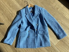 Damen Jacke Boucle H&M Helles