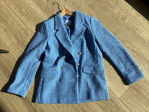 Damen jacke boucle helles - jacke,