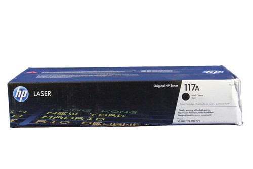 W2070a toner black 117a - hp,