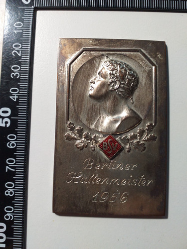 Medaille plakette berliner - medaille,