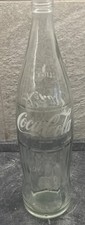 Alte Coca Cola Flasche   1 Liter Glasflasche