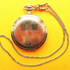 gepflegte Sprungdeckel HERREN TASCHENUHR, vergoldet, gute Funktion, ca. 1925