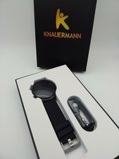 Knauermann PRO 4 EKG-Gesundheitsuhr mit Telefonfunktion – Smartwatch in Schwarz