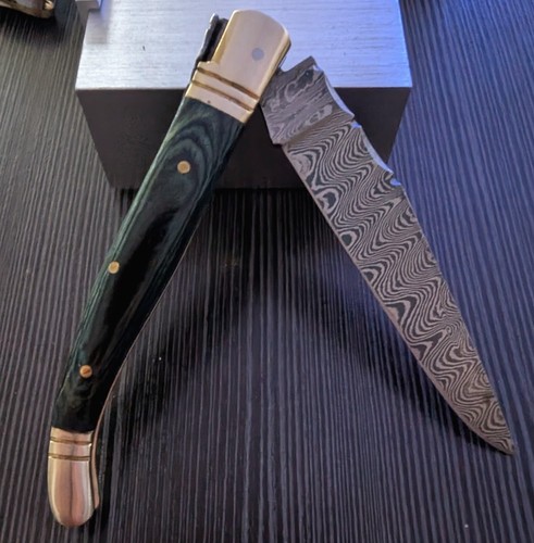 Damastmesser laguiole style - damastmesser,