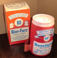 HARLEKIN Wiesbaden BIER-FURZ vintage Gummi SCHERZARTIKEL in OVP FUNNY um 1985