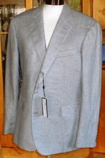 NP 1399 €: neues Herren Sakko Regent handgefertigt Seide Deutschland; Gr. 26