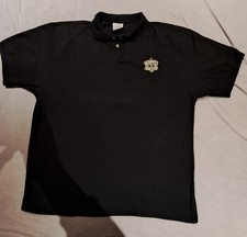 Poloshirt, Schwarz, X L