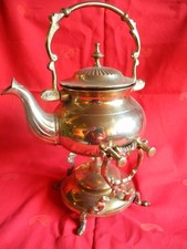 Metall Teekanne mit Gestell