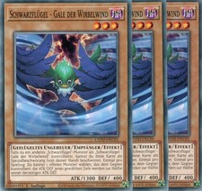 yugioh 3x Schwarzflügel -
