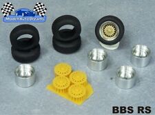 FELGEN  Felgensatz f Umbau Zubehör BBS RS Leichtmetallfelge Räder Radsatz 1:43