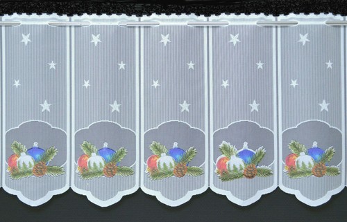 Weihnachtsgardine breiten - 8,