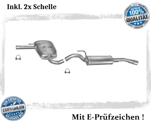 Auspuffanlage für passat - auspuffanlage,
