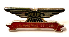 Jaguar 6 Le Mans Wins 1951-1988 Pin (H30)