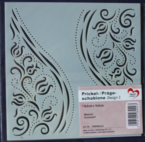 Prickel-/Prägeschablone