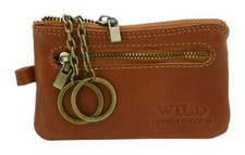 Leder Schlüsseltasche mit 2