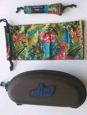 Maui jim Etui Brillenetui Sonnenbrillenetui Hartschale + 2 Weichstoff-beutel 