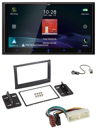 Jvc usb bluetooth 2din - dab, mp3