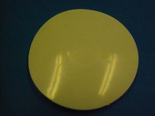 NEW 9" WHITE HUB CAP FITS