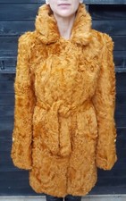 Ziegenfell Echtpelz Mantel