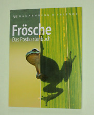 1x Postkartenbuch Frosch 15 verschiedene Motive Postkarten Frösche Tiere