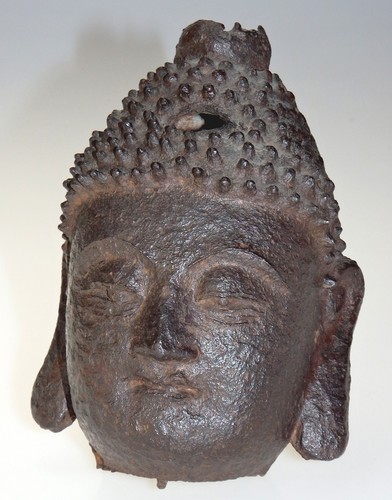Eiserner buddha kopf - buddha,