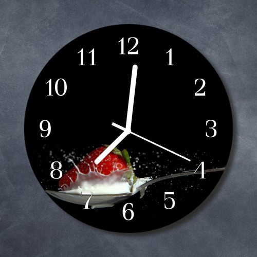 Tulup echt glas uhr wanduhr - tulup, echt-glas