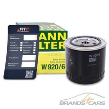 MANN-FILTER ÖLFILTER FÜR