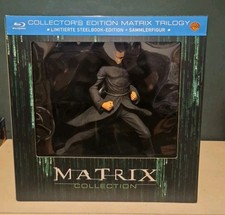 Matrix Trilogy Collector's Edition Ltd. Blu-ray STEELBOOK + Neo Figur