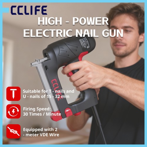 Elektrotacker für und - für,