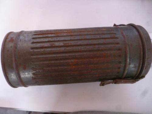 Militär uralte gasmaskendose - militär,