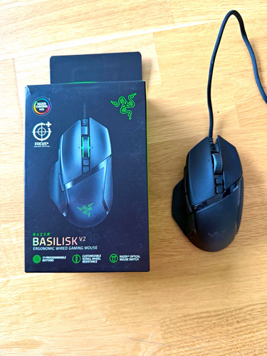 Razer basilisk gaming - razer, gaming-maus