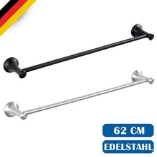 Edelstahl Handtuchhalter Handtuchstange Badetuchhalter Bad Handtuch Halter 62cm