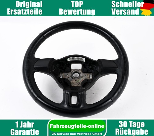 Lenkrad leder schwarz - lenkrad,