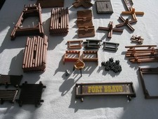 Playmobil Teile/Ersatzteile der Forts Glory-3806 und Fort-Bravo-3773.